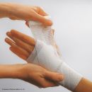 Mollelast Fixierbinden weiß 4 m x 4 cm