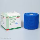 Mollelast haft color latexfrei Fixierbinde blau