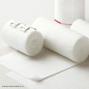 Lenkideal Idealbinde weiß, 5 m x 6 cm, mit Verbandklammern