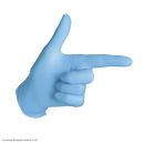 Sentina Azure Nitrile U.-Handschuhe unsteril PF Gr. 7-8 M (100 Stck.)