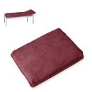 Liegenbezug Frottee brombeer, 80 x 200 cm