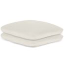 Kissenbezüge Frottee silbergrau, 40 x 40 cm