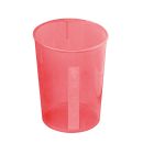 Schnabelbecher Unterteil rot transluzent