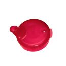 Schnabelbecher Oberteil 12 mm rot transluzent