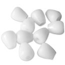 Ohroliven, hart weiß 0