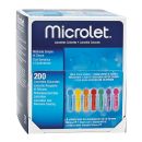 MICROLET Lanzetten farbig (200 Stck.)