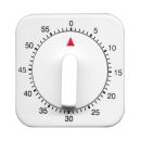 Laborwecker weiß 60 Min. 0