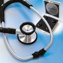 Stethoskop Edelstahl ratiomed schwarz für Erwachsene