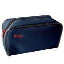 Reißverschluss-Etui blau