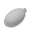 Druckball (latexfrei) grau 0