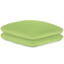 Kissenbezüge Frottee apfelgrün, 40 x 40 cm