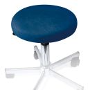 Hockerbezug Frottee marine für Hocker 40 bis 45 cm Ø