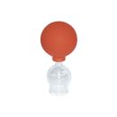 Schröpfkopf mit Olive und Ball, 2