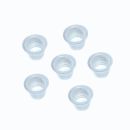 Farbkappen transparent Gr. M, Innen-Ø 12 mm (1000 Stck.)