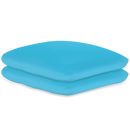 Kissenbezüge Frottee türkisblau, 40 x 40 cm