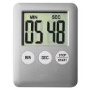 Digital Timer mit kleinem Display silber
