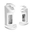 Seifen- und Desinfektionsmittelspender ratiomed 500 ml Kunststoff weiß