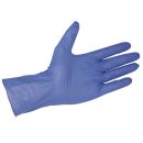 Nitril U.-Handschuhe blau, 30 cm lang, Gr. S unsteril puderfrei (100 Stck.)
