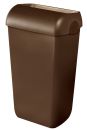 Abfalleimer Kunststoff braun 23 Ltr. 0