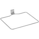 Wandhalterung Edelstahl für eckige Kanülenabwurfbehälter 4 L