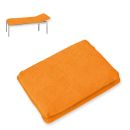 Liegenbezug Frottee orange, 80 x 200 cm
