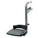 Beinstütze pulverbeschichtet links für Toilettenstuhl DIZ 401001 / MEG 964400