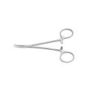 Halst.-Mosquito Arterienklemme gebogen, gerieft