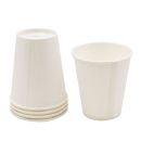 Trinkbecher aus Papier, 150 ml, weiß 0