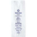 Hygienebeutel mit Seitenfalte, weiß (100 Stck.)