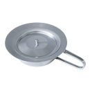 Stechbecken mit Hohlgriff und Deckel für Erwachsene