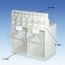 Spritzen- und Kanülenspender 9-fach weiß