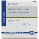 Spezial-Indikatorpapier pH 4-7 5 m x 7 mm