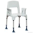 Aquatec Duschhocker Pico, mit Arm- und Rückenlehne