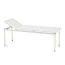 Untersuchungsliege classic weiß, grauweiß lackiert