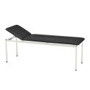 Untersuchungsliege classic schwarz, grauweiß lackiert