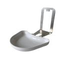 Kunststofftropfschale weiß inkl. Halterung