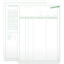 Ernährungsprotokolle DIN A4 (50 Stck.) 0