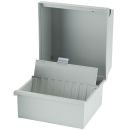 Karteikasten DIN A5 quer, lichtgrau 0