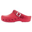 mediPlogs OP-Schuhe mit Fersenriemen fuchsia