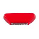 Schmale Ergosafe Gyn/Uro-Scherköpfe, Einwegklingen rot (50 Stck.)