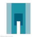 Schlitztücher selbstklebend 200 x 260 cm (14 Stck.)