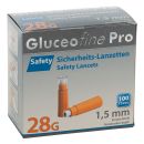 Gluceofine Pro Safety Sicherheits- lanzetten 28 G x 1