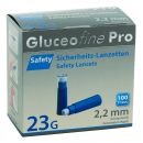 Gluceofine Pro Safety Sicherheits- lanzetten 23 G x 2