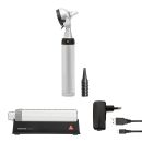 BETA 400 F.O. Otoskop-Kit LED mit BETA4 USB Ladegriff mit USB Kabel
