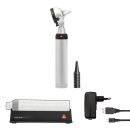 BETA 200 LED F.O. Otoskop-Kit 3,5 V mit BETA4 USB Ladegriff mit USB Kabel