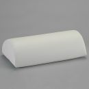 Halbrolle Ron, Gr. 1, 40 x 22 x 11 cm mit Kunstlederbezug weiß