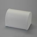 Gipsbänkchen Mara, aus Schaumstoff, weiß