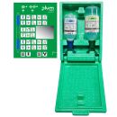 Plum Augen-Notfallstation Duo mit 2 Flaschen in Wandbox mit Anleitung