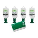 Plum Augenspüllösung 4 x 500ml (4604) u. 1 x QuickFix Pflasterspender leer (5500)