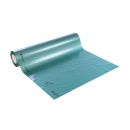 OnlyU PEM-Einweg-Gleitfolie grün 700mm x 100 m mit Abrollkarton u. Folienmesser